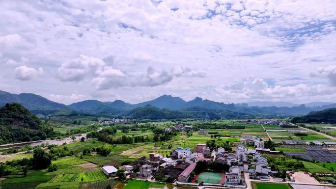 天府粮仓 农业稻田 新农村建设