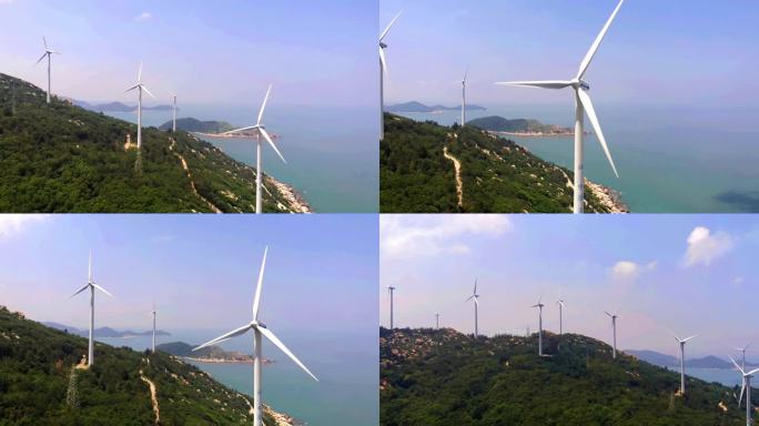 高清4k风车风力发电