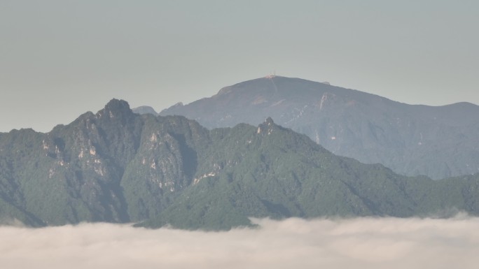 秦岭南五台超级云海