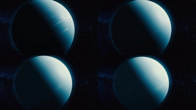 天王星-太阳系的行星在高品质。科学壁纸。天王星是行星