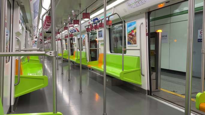 4K原创 上海地铁 绿色出行