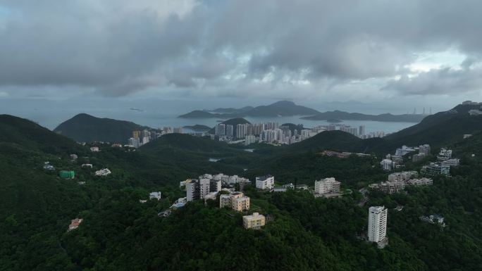 高清航拍香港宣传片