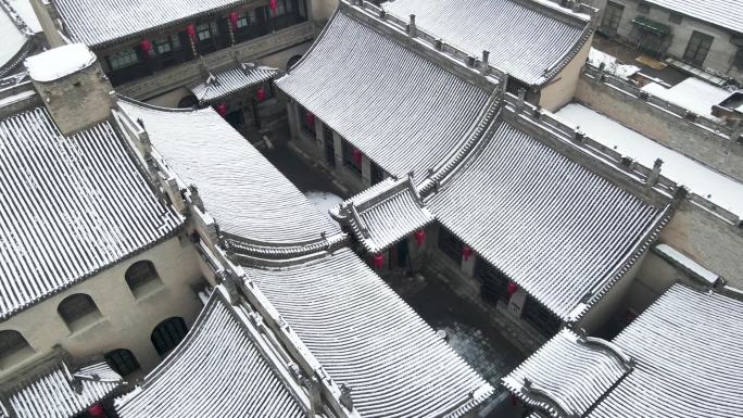 万里茶道茶商之都山西祁县昭馀古城雪景