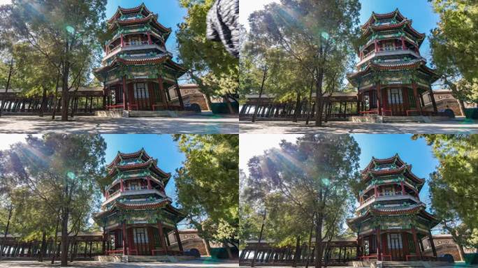 【4K】北京颐和园延时 皇家园林
