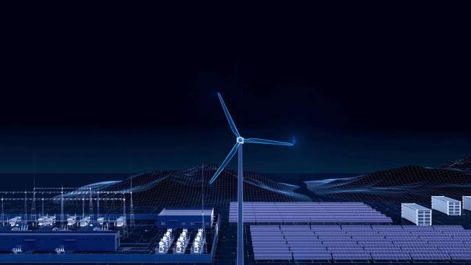 科技电力风车新能源生长
