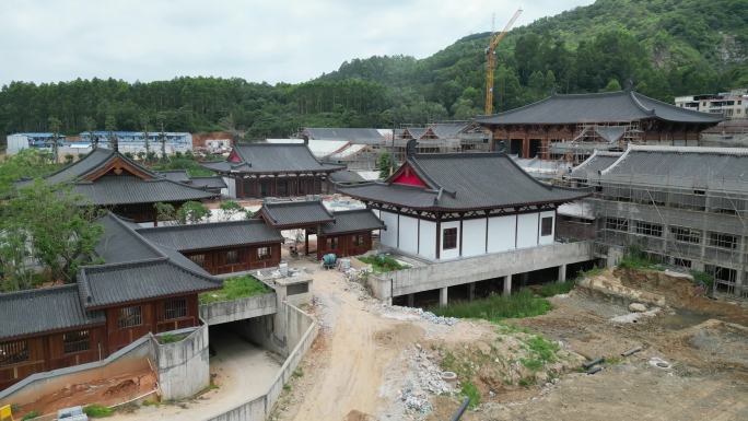 广州千年古老的寺庙从化百花古寺