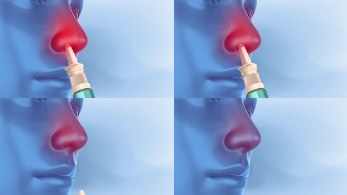 用消气喷雾器清除感冒