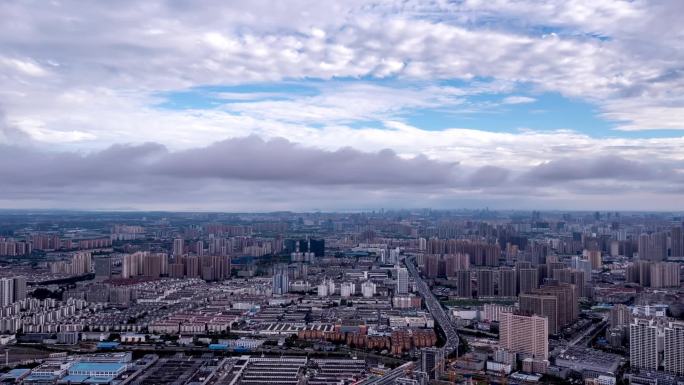 合肥瑶海区航拍大景