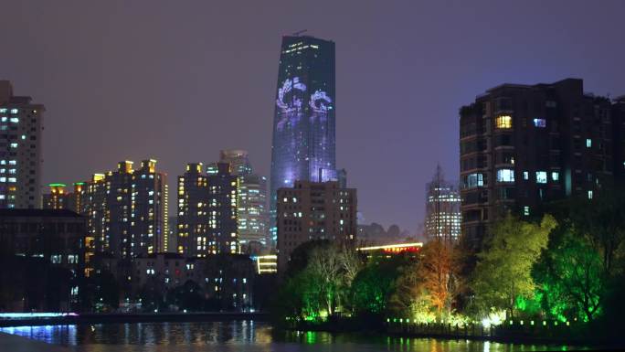 上海苏州河夜景