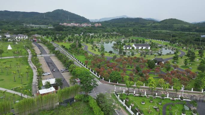 广州花都区逸翠园园林景观