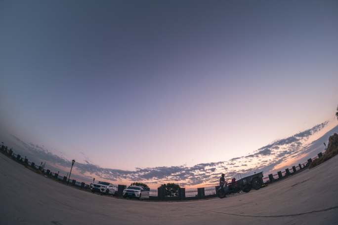 白银景泰寿鹿山星空