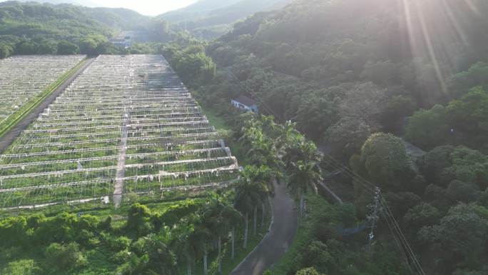 广州帽峰山脚下的铜锣湾水库景区