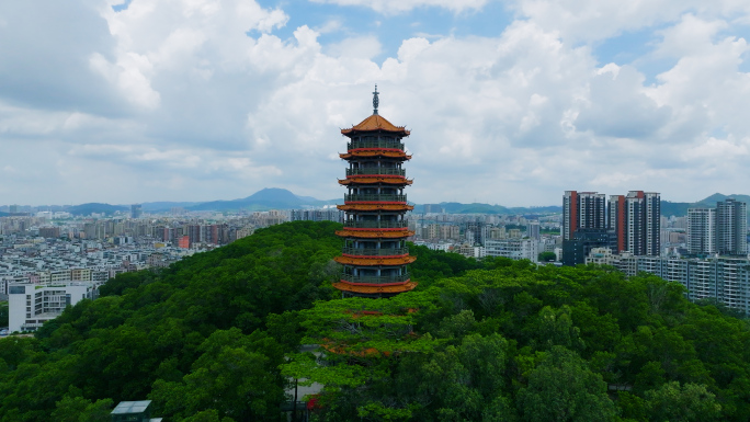 光明区红花山公园明和塔