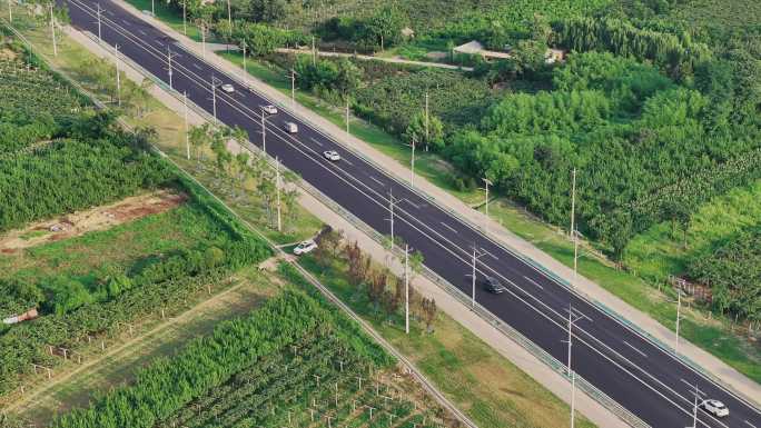 公路道路马路交通枢纽高架桥车水马龙驾驶