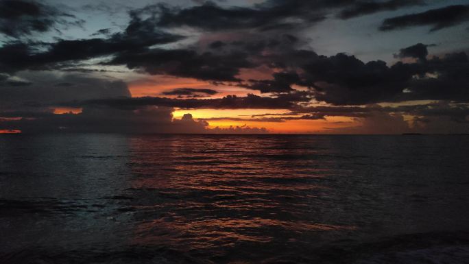 海上落日夕阳
