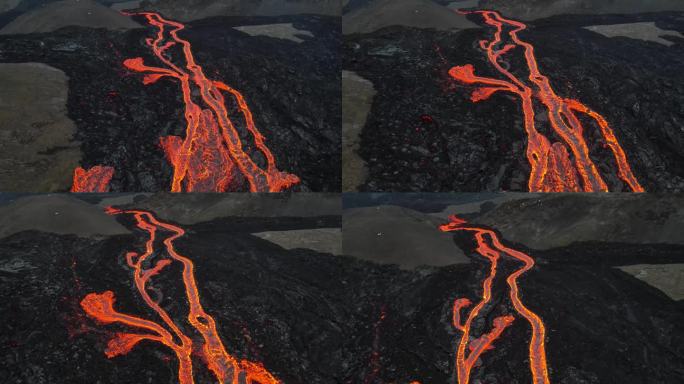 2021年4月，在靠近热熔岩岩浆的低空飞行中，发现了fagradarsfjall火山，从冰岛发射的热