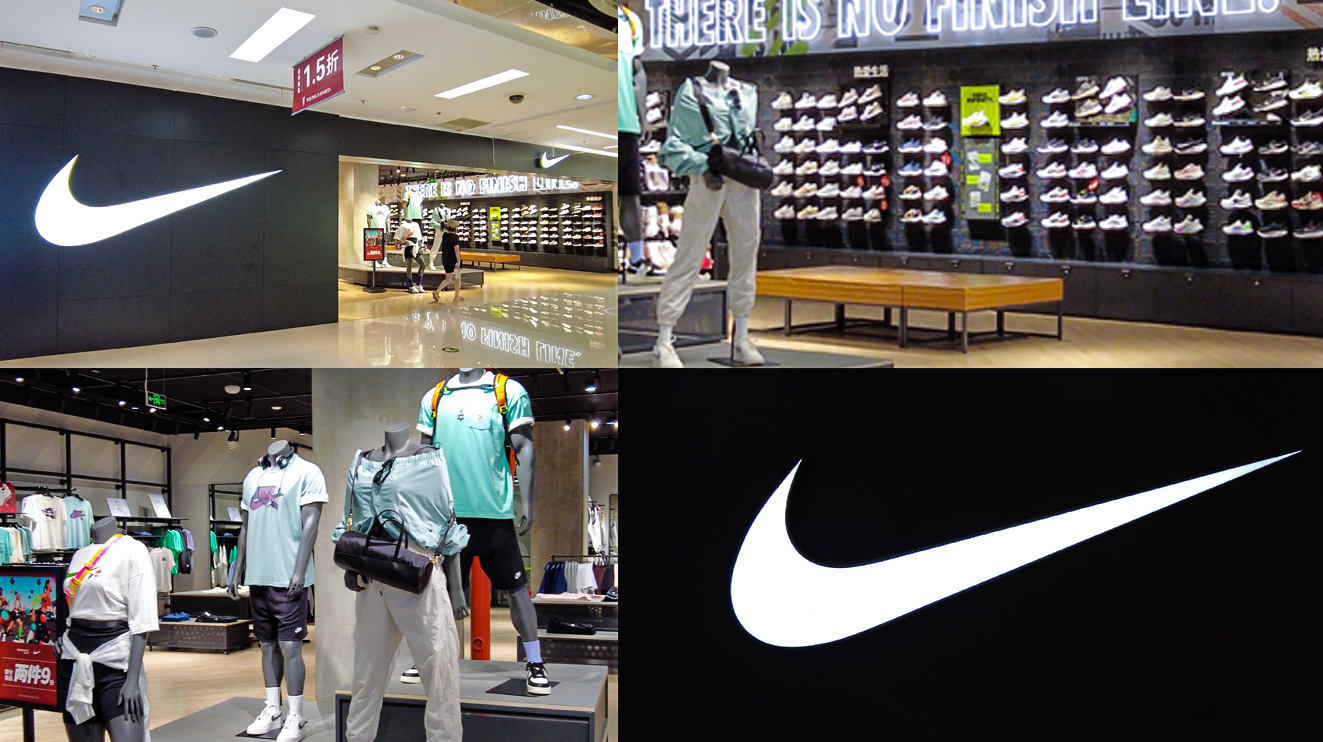 【4K】耐克Nike线下店实拍视频