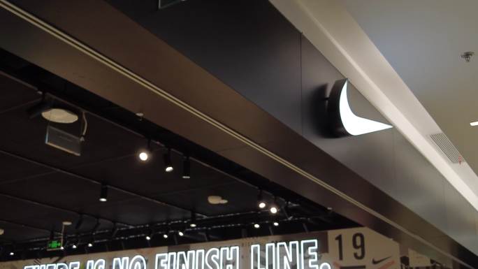 【4K】耐克Nike线下店实拍视频