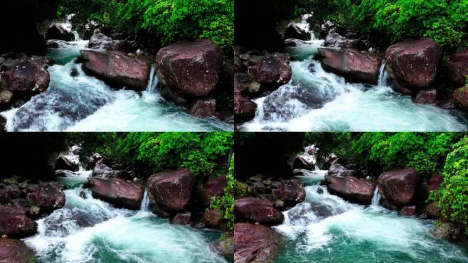 河水 溪流 山泉 河流 山水 水