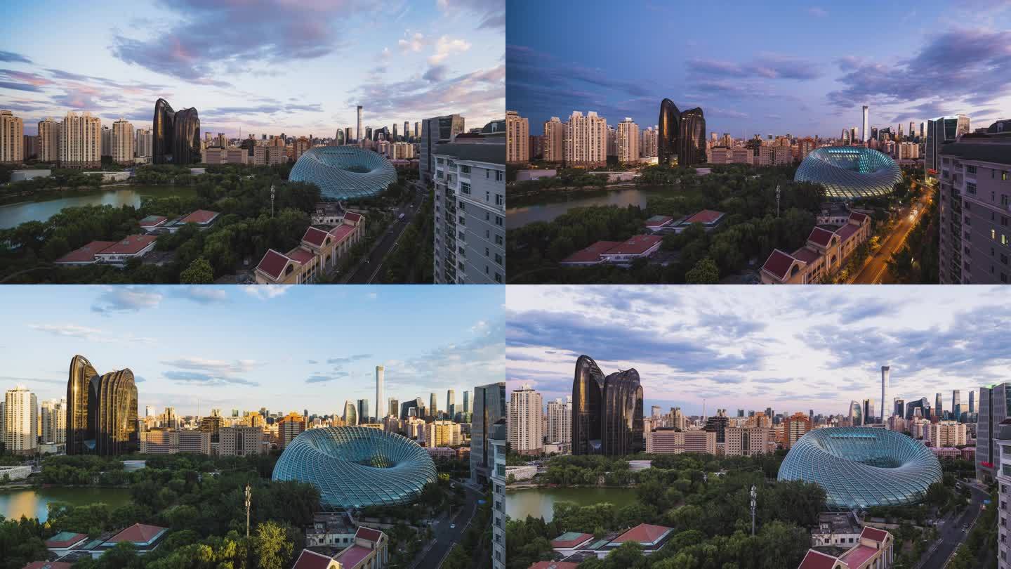 【8K】北京的夏天 凤凰中心