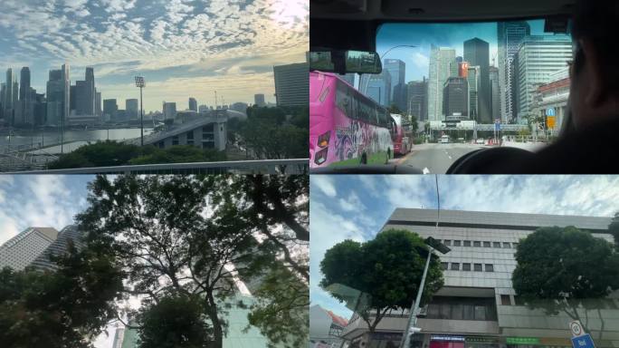 18车窗外的新加坡