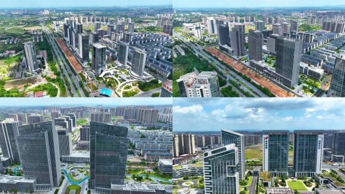 4K航拍衡阳市技术产业开发区创业中心15