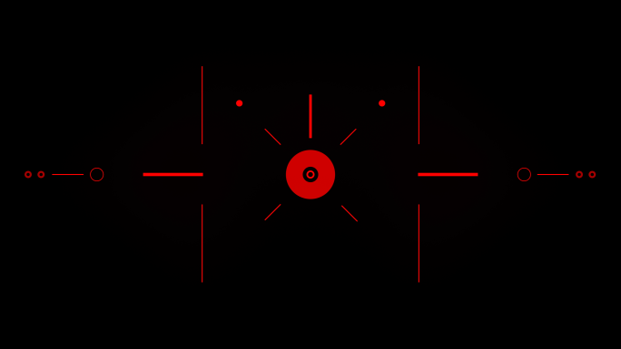 3组 4K 红色系HUD电子瞄准狙击
