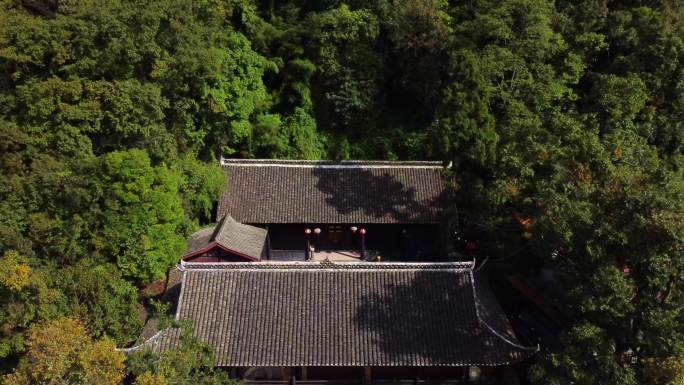 毕节织金古城 清朝古建筑 寺庙 东山寺