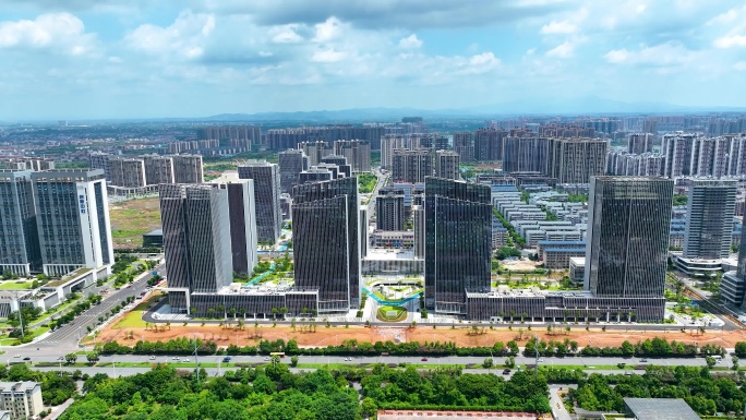 4K航拍衡阳市技术产业开发区创业中心16