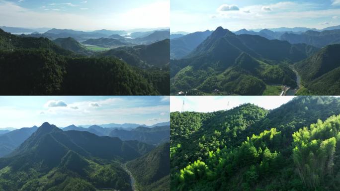 淳安县下姜家大山深处的风光