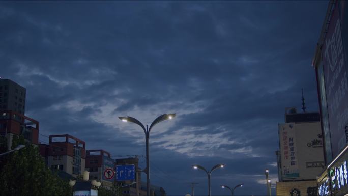盘锦市夜景