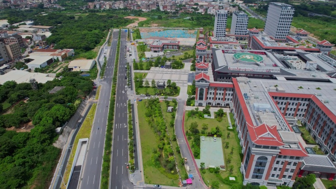 航拍四川大学华西厦门医院