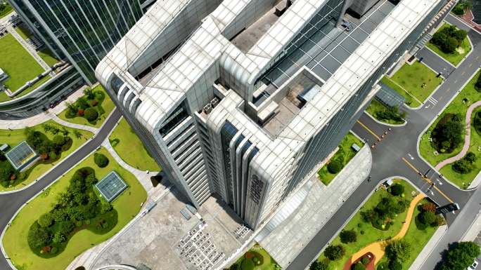 4K航拍衡阳市技术产业开发区创业中心2