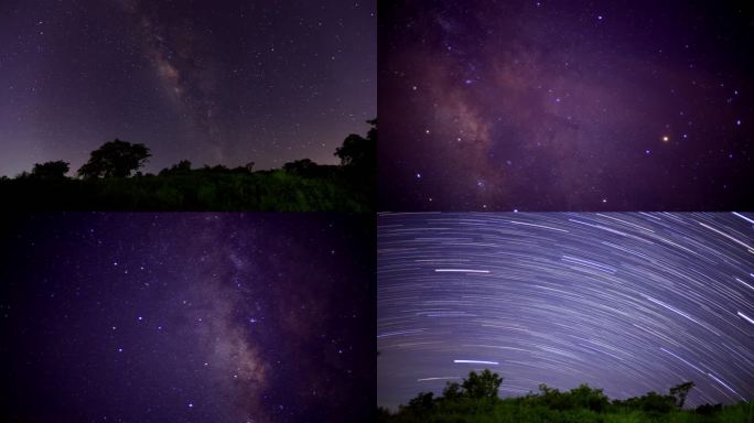 夏季星空银河延时