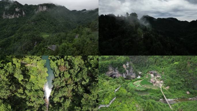 唯美风光山川田园大自然