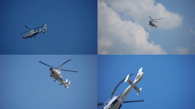 贵州公安直升机为贵州村超护航