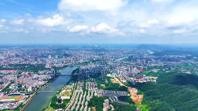 信阳浉河航拍延时合集