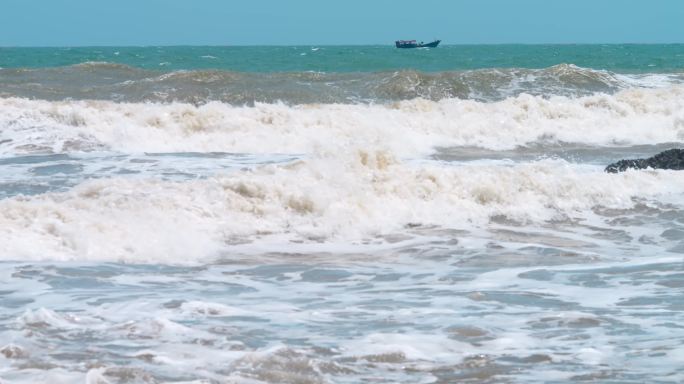 海洋海浪潮汐海面船只