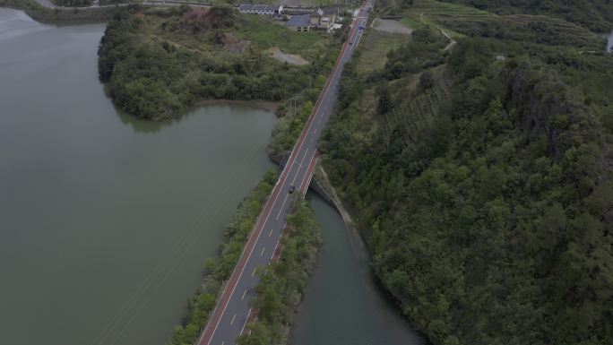 环千岛湖骑行道 亚运自行车hdr 4k