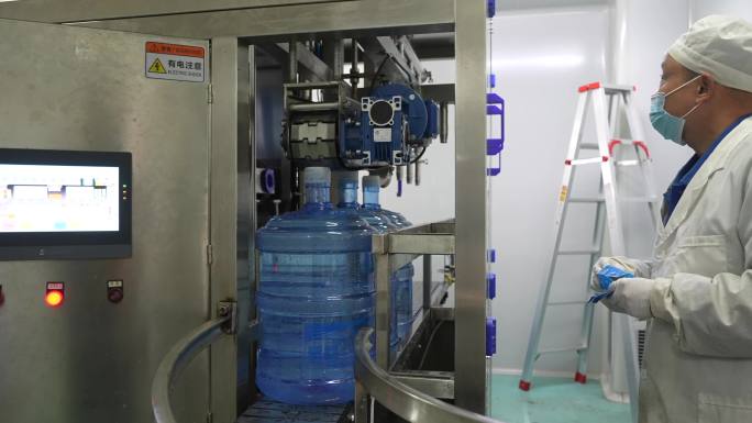 饮用桶装水自动化生产线