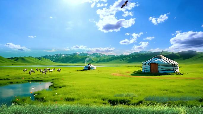 蒙古大草场