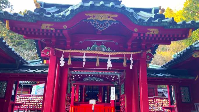 日本生活实景  神社大门
