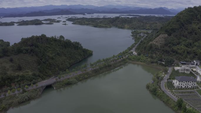 环千岛湖骑行道hdr 4k