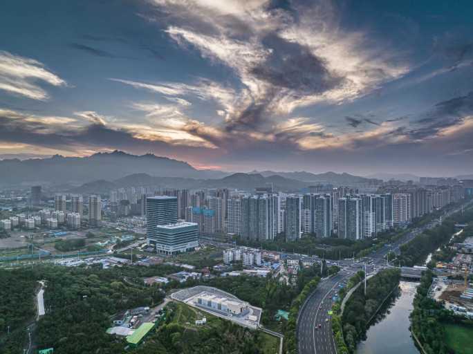 青岛西海岸航拍延时