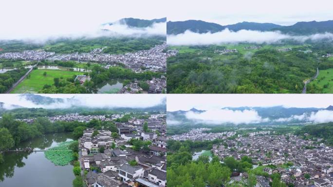 安徽宏村 黄山宏村 最美宏村 美丽中国