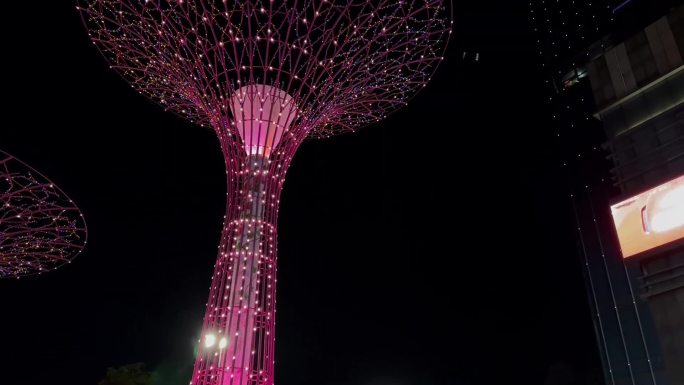 超级树 树灯 伞灯 灯光塔 梦幻灯光