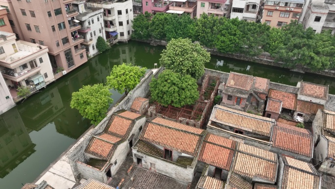 中国广东省东莞市虎门白沙村逆水流龟村堡