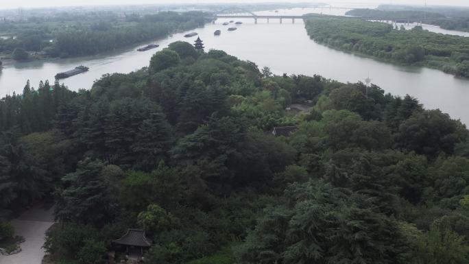 扬州茱萸湾景区风光