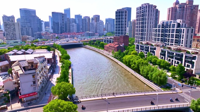 上海苏州河风景