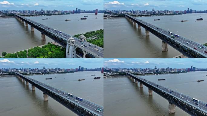 【正版素材】武汉长江大桥0229